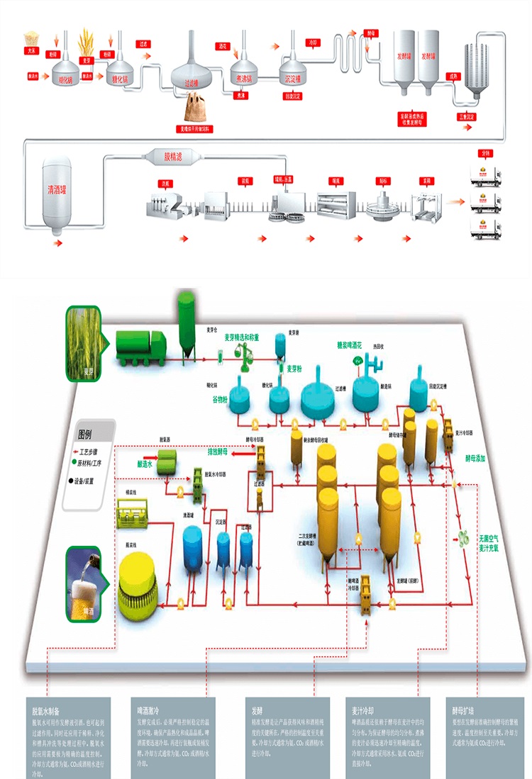 啤酒厂酿造工艺